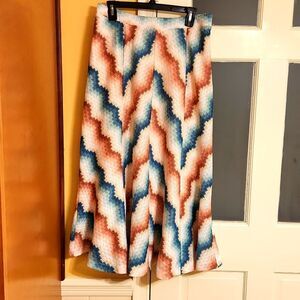 Maeve by Anthropologie Multicolored Maxi Skirt Size M